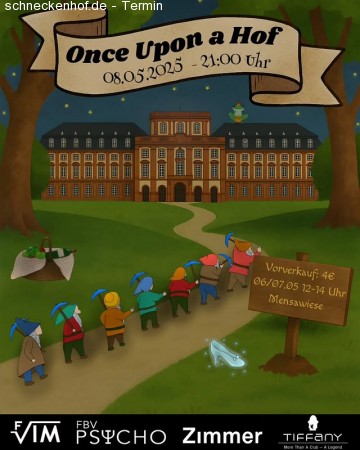 Once Upon a Hof - Fotobox Werbeplakat