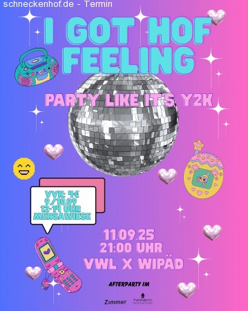 I got HOF feeling - Fotobox Werbeplakat
