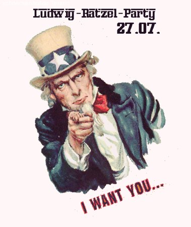 Party Werbeplakat