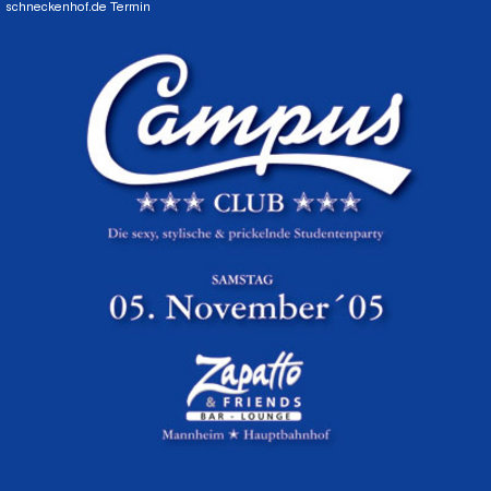 Campus Club XVII Werbeplakat