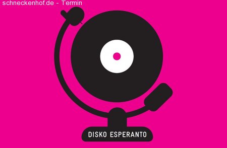 Disko Esperanto Werbeplakat