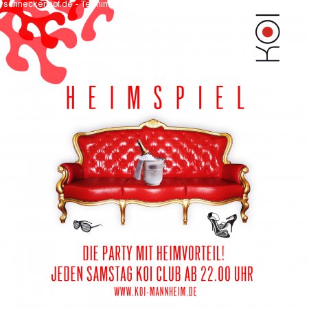 Heimspiel - DJ Gil Werbeplakat