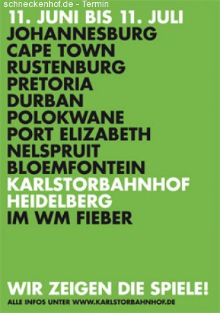 WM Live - Finale - Spiel um Platz 3 Werbeplakat