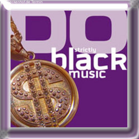 STRICTLY BLACK MUSIC Werbeplakat