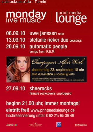 automatic People Werbeplakat
