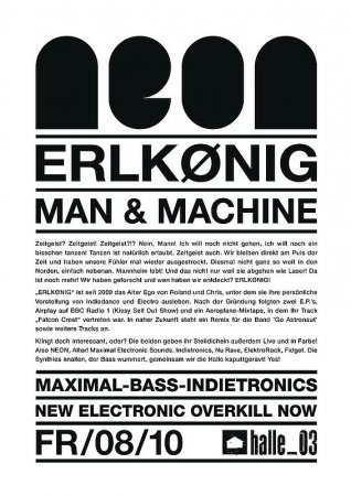 Neon Werbeplakat