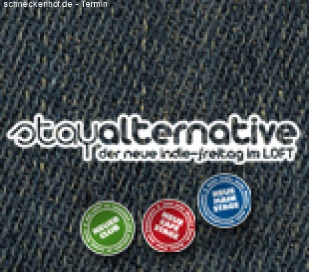 Stay Alternative Werbeplakat
