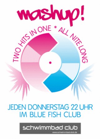 Mash Up Werbeplakat