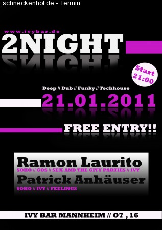 2Night Werbeplakat
