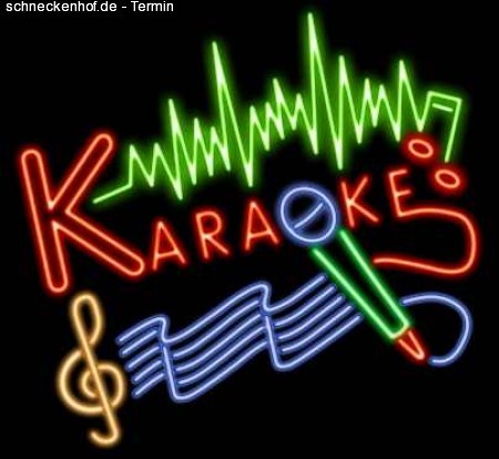 Karaoke Werbeplakat