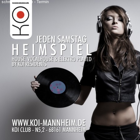 Heimspiel - Dj Funkfinger Werbeplakat
