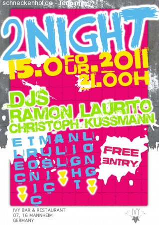 2Night Werbeplakat