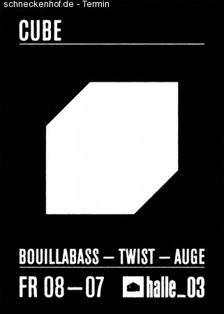 Cube Werbeplakat