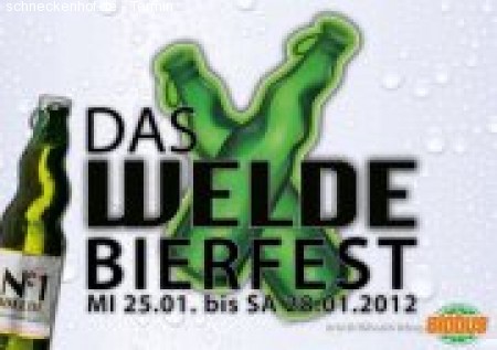 Das Welde Bierfest | Tag 1 Werbeplakat
