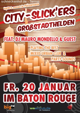 City-Slick'ers Großstadthelden Werbeplakat