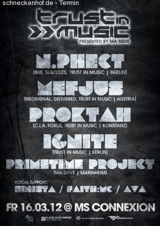 Trust In Music Werbeplakat