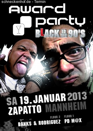 Award Party::Oldskool Hip Hop: Werbeplakat