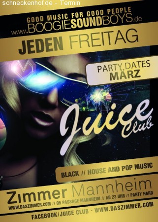 Juice Club – Chocolate City Werbeplakat
