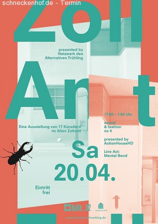 ZOLLART Werbeplakat