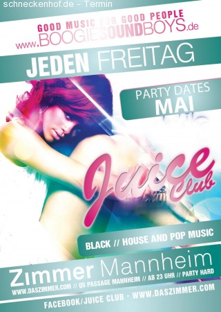 Juice Club – Chocolate City Werbeplakat