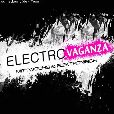 Electrovaganza • Andreas Hartmann Werbeplakat